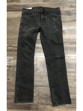 Abercrombie & Fitch Mens 32x30 Black Skinny Advanced Stretch Jeans